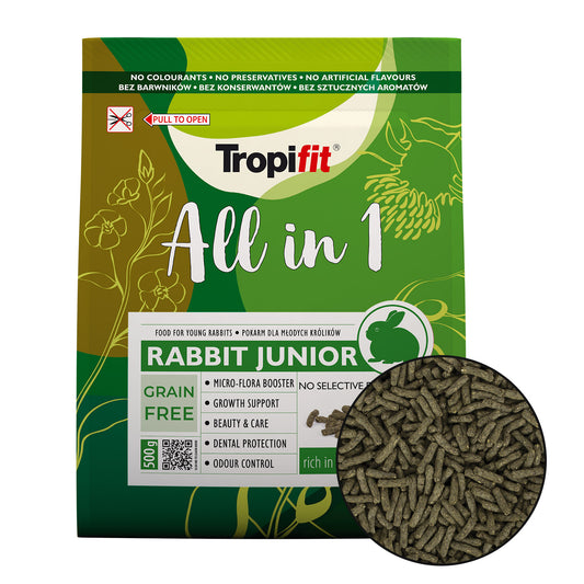 Nourriture All in One pour lapin junior - Tropifit