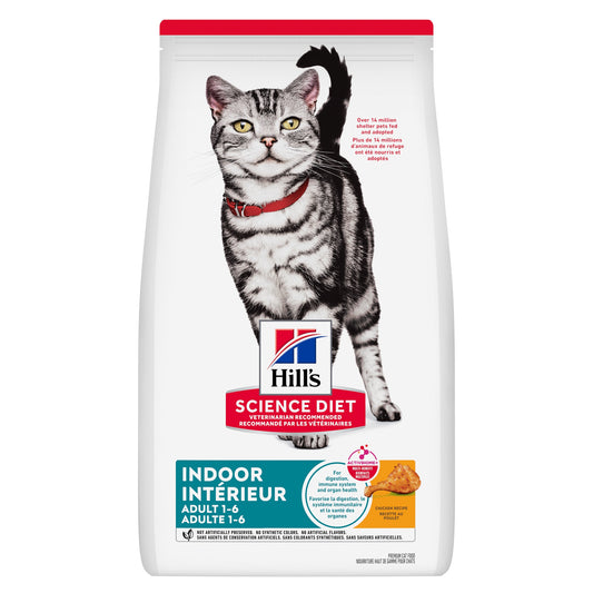 Intérieur adulte poulet - nourriture sèche pour chat