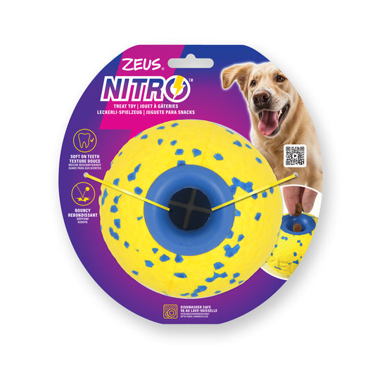 Jouet à gâteries Nitro, balle casse-tête