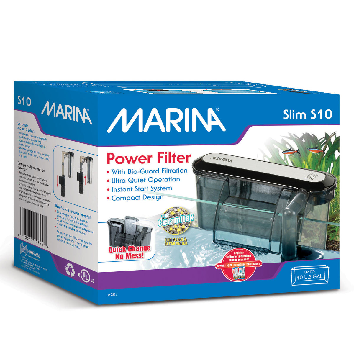 Filtre à moteur Slim