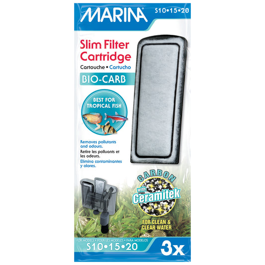 Cartouche Bio-Carb pour filtres Slim (paquet de 3)