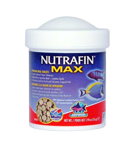 Comprimés Max à la farine de spiruline