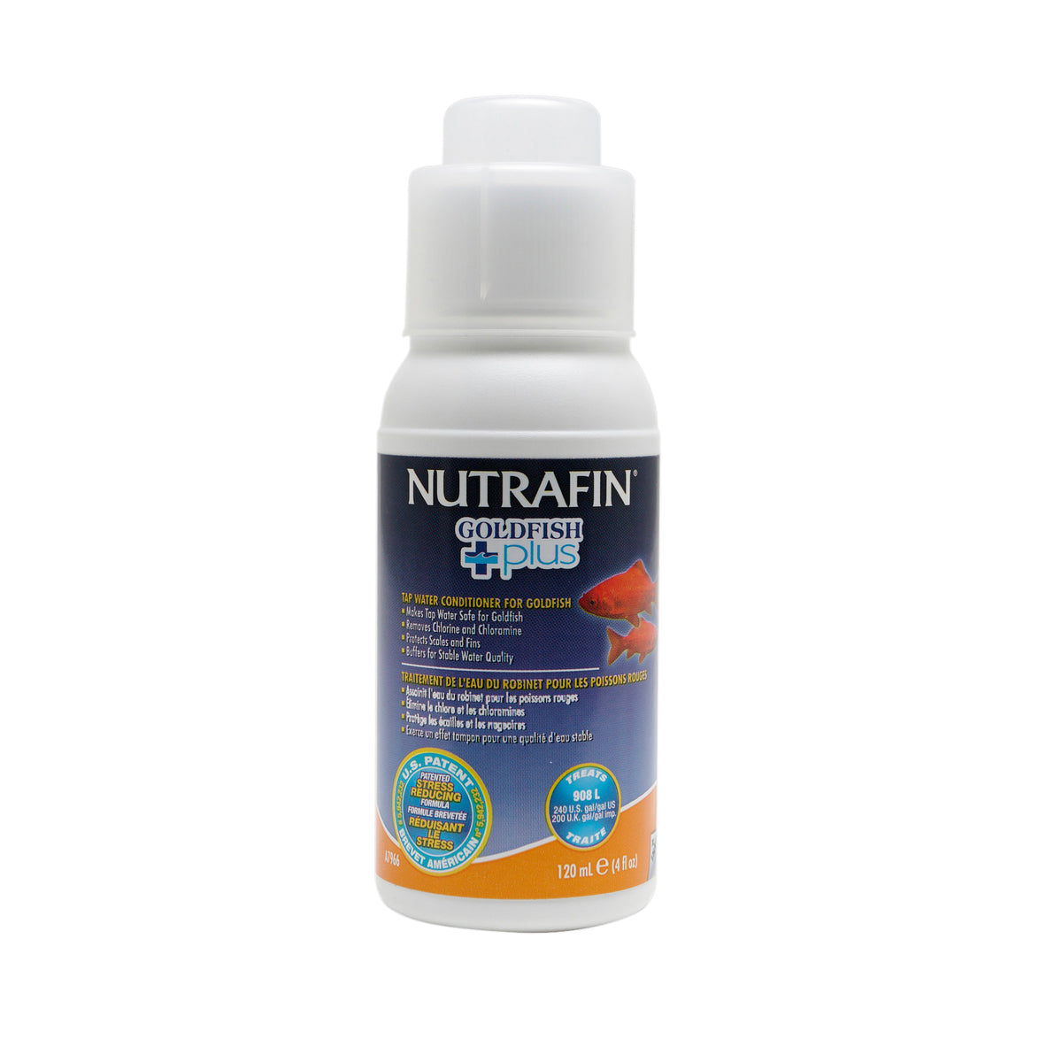 Traitement de l'eau du robinet Goldfish Plus pour poissons rouges 120 ml