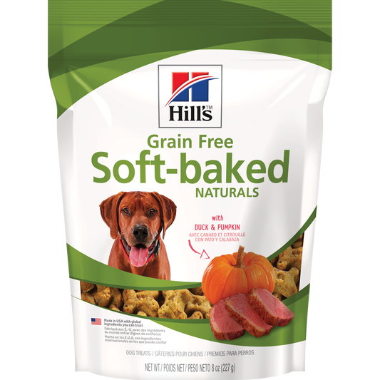 Gâteries pour chiens Soft-Baked Naturals sans grains avec canard et citrouille 227 g
