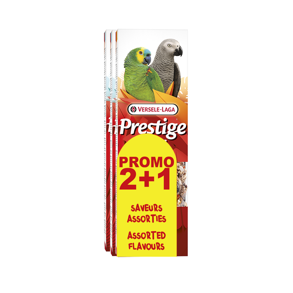 Gâteries Sticks combi pour perroquet (paquet de 3)