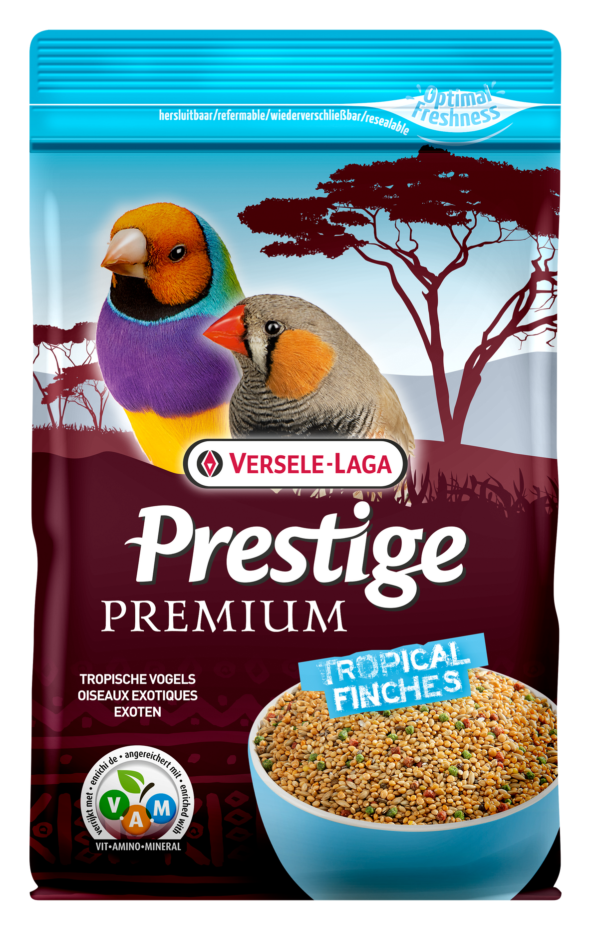 Premium oiseaux exotiques - nourriture pour oiseaux