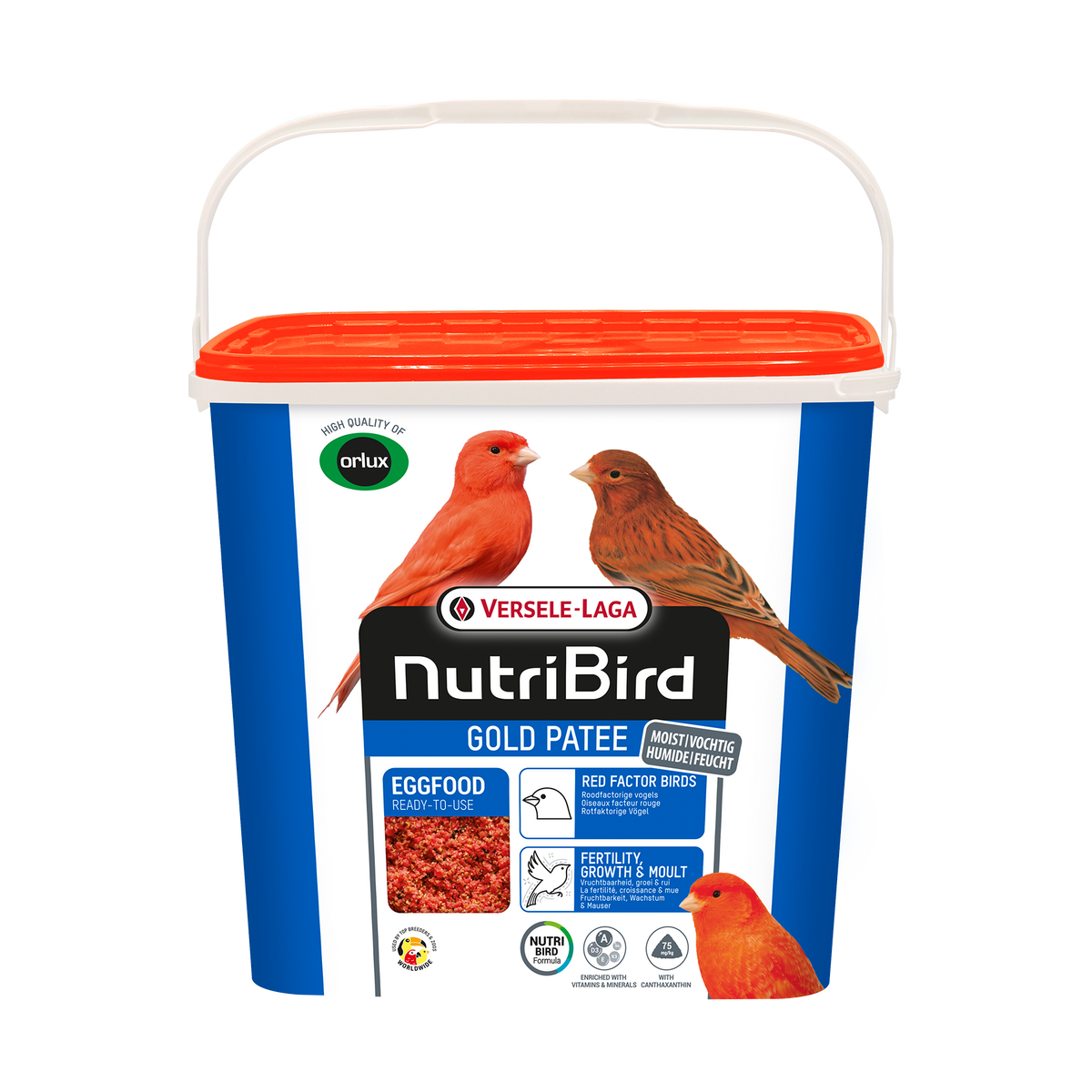 Nourriture Gold Patée pour oiseau à facteur rouge - Nutribird