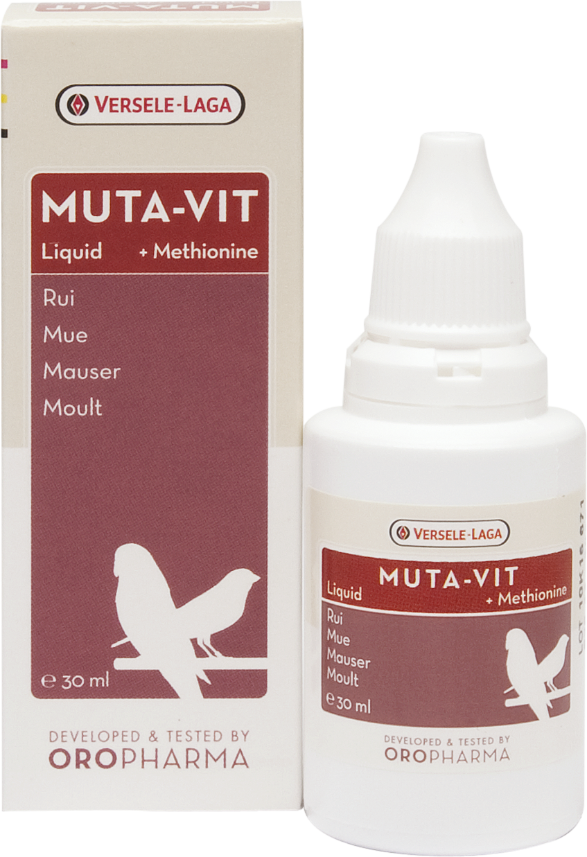 Muta-Vit vitamines liquides pour la mue 30 ml - supplément pour oiseaux