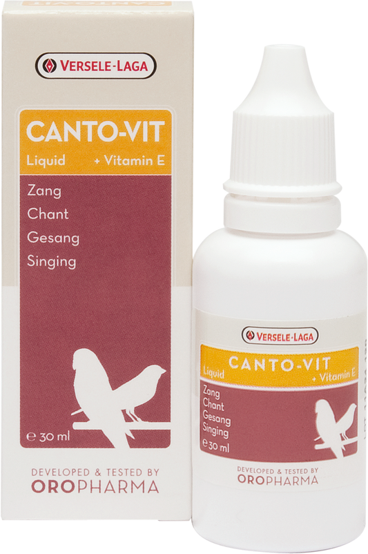Canto-Vit vitamines liquides pour le chant 30 ml - supplément pour oiseaux
