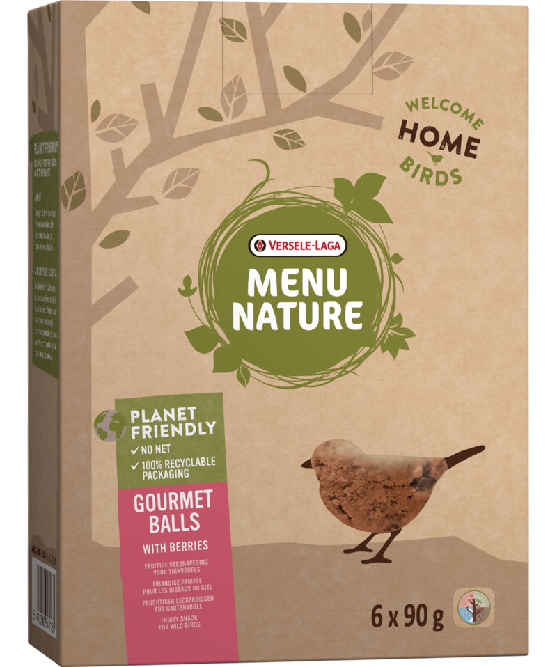 Boules gourmet Menu Nature - nourriture pour oiseaux sauvages