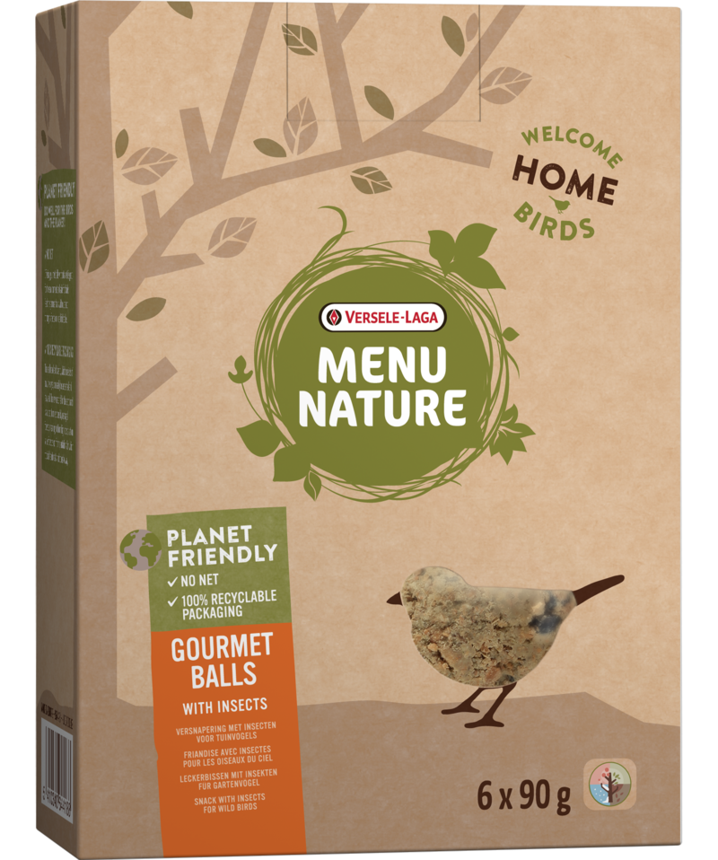 Boules gourmet Menu Nature - nourriture pour oiseaux sauvages
