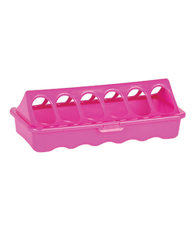 Mangeoire pour poussins et cailles 6 trous - mangeoire pour volaille