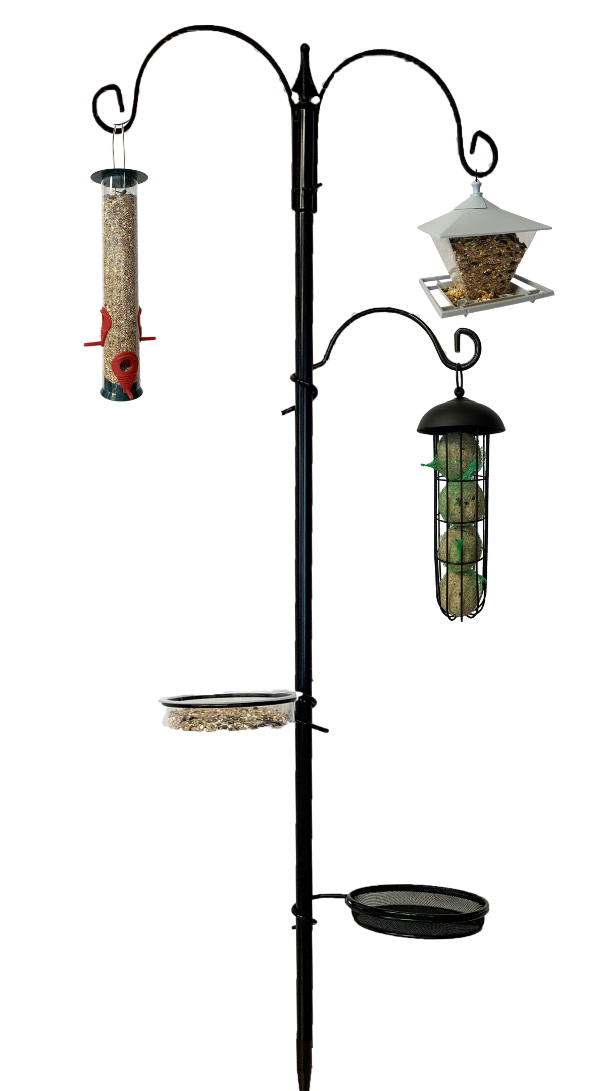 Support pour mangeoire d'oiseaux