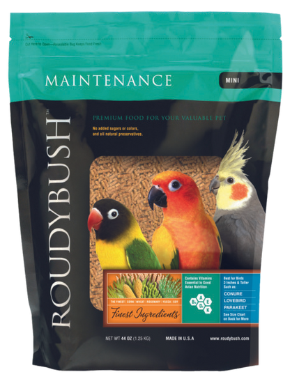 Maintenance granulés - nourriture pour oiseaux