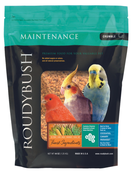 Granulés Maintenance pour oiseaux