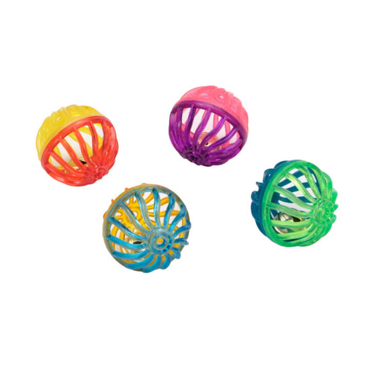 Balles treillis pour chat 1,5 po (paquet de 4)