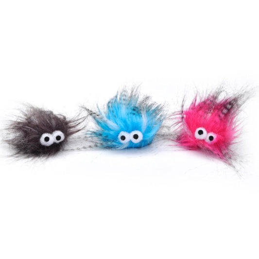 Monstre en peluche pour chat 5 po (à l'unité)