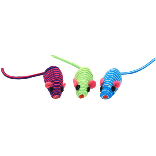 Souris en ficelle pour chat 5 po (à l'unité)