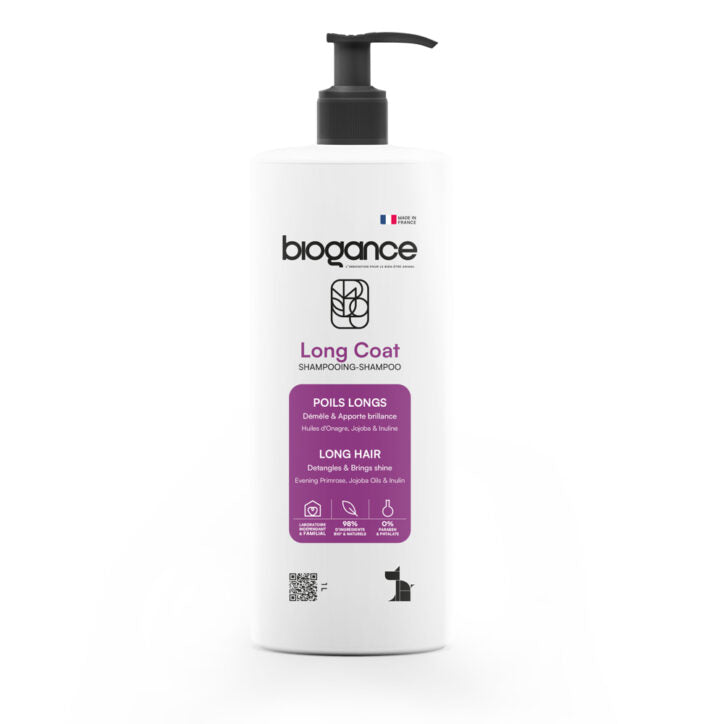 Shampoing pour poils longs