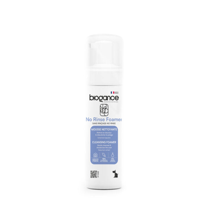 Mousse sans rinçage pour chien 200 ml