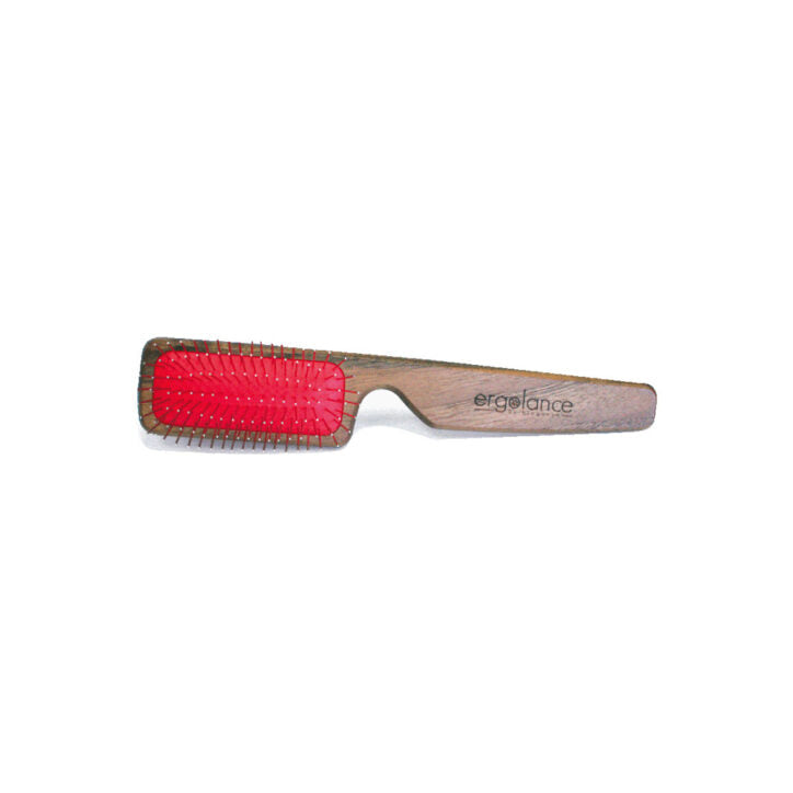 Brosse démêlante en bois naturel 23 x 4 cm