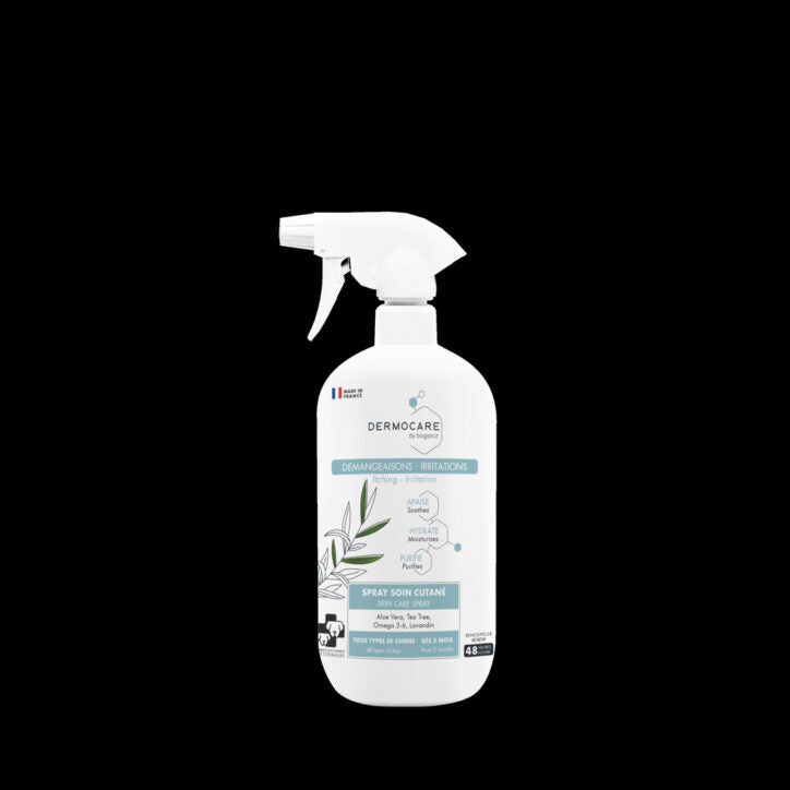 Vaporisateur soin cutané démangeaisons Dermocare pour chien 500 ml