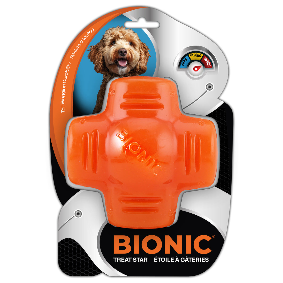 Étoile à gâteries pour chiens, 12,5 cm