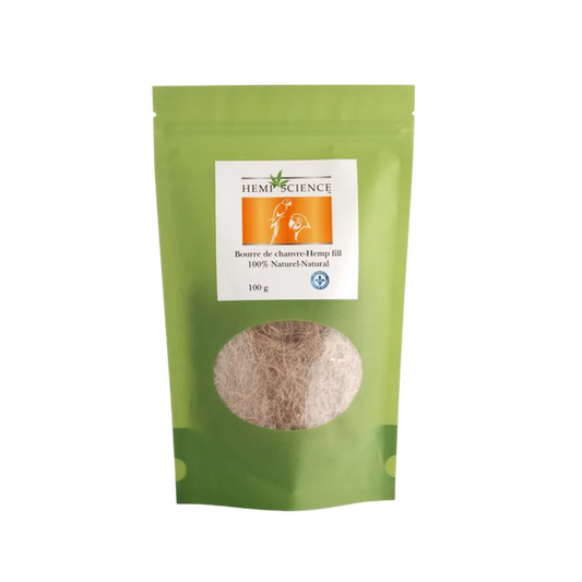 Bourre de chanvre pour nids d'oiseaux 100 g