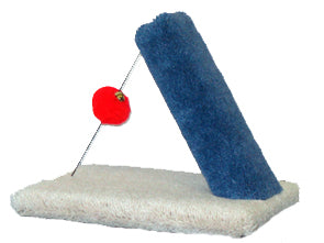 Poteau à griffer petit oblique à grelot 27,5 cm (11 po) - griffoir pour chat