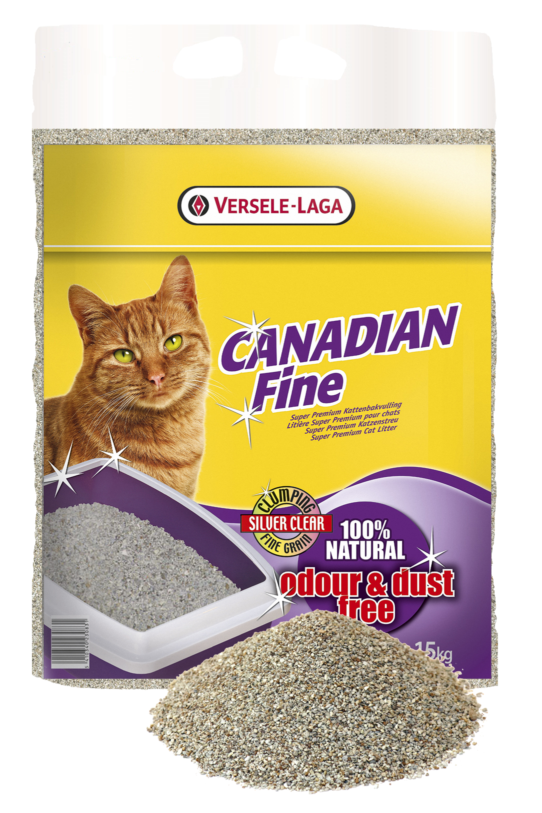 Canadian Fine agglomérante 15 kg - litière pour chat