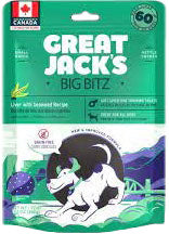 Gâteries Big Bitz sans grains pour chien