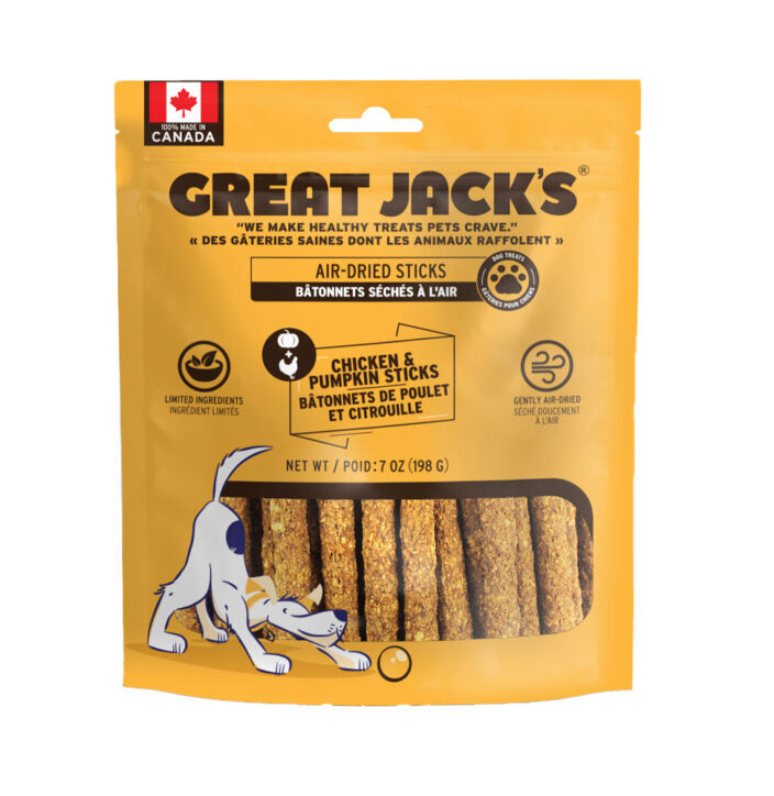 Gâteries séchées pour chien
