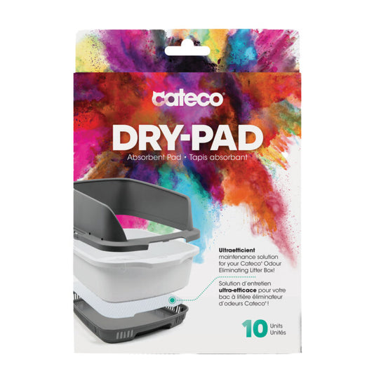 Tapis absorbants Cateco (paquet de 10)