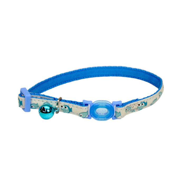 Collier ajustable Safe Cat phosphorescent pour chat