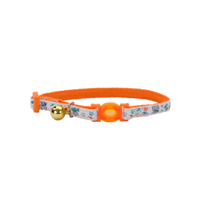 Collier ajustable Safe Cat phosphorescent pour chat