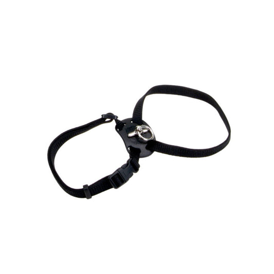 Harnais ajustable Size Right pour chat noir 3/8 po x 12-18 po