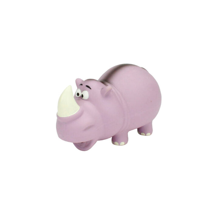 Rhinocéros grogneur en latex Rascals 6,5 po
