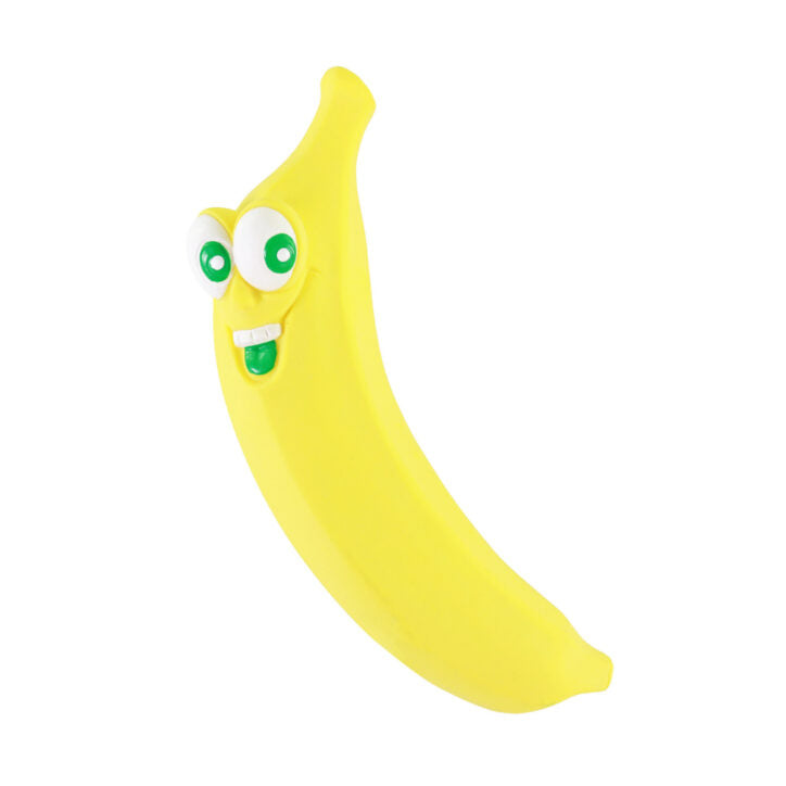 Banane en latex Rascals jaune 8 po