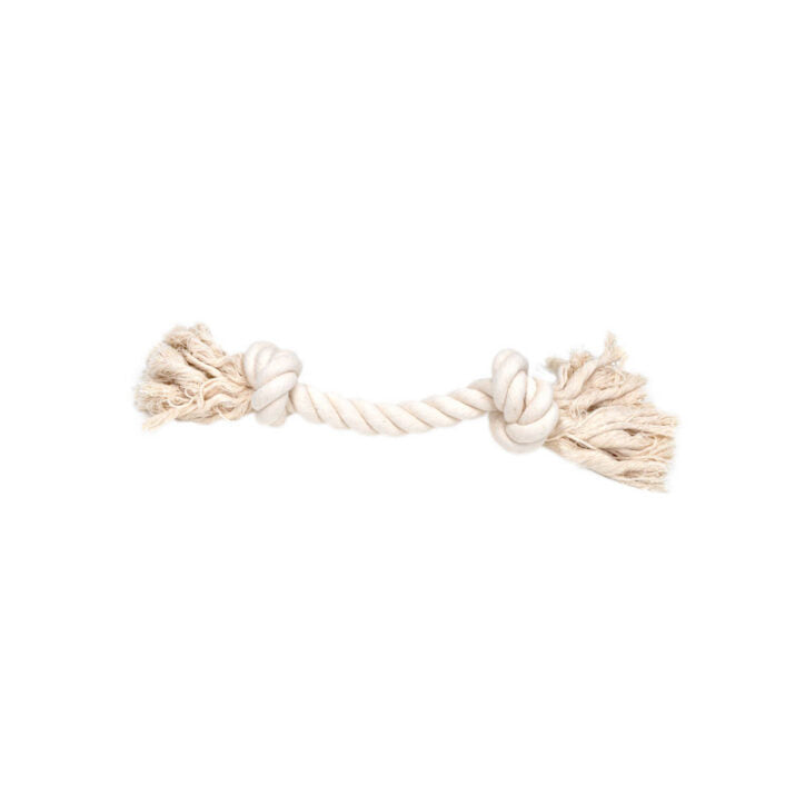 Corde à tirer à 2 nœuds Rascals naturelle 12 po