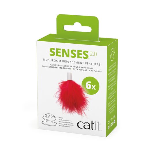 Plumes de rechange pour champignon Senses (paquet de 6)