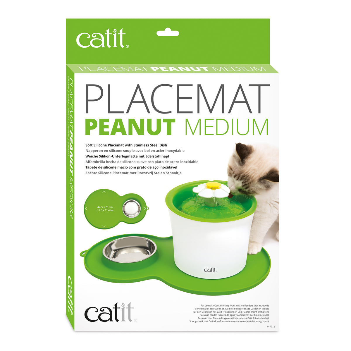 Napperon en forme d'arachide pour chat - Catit
