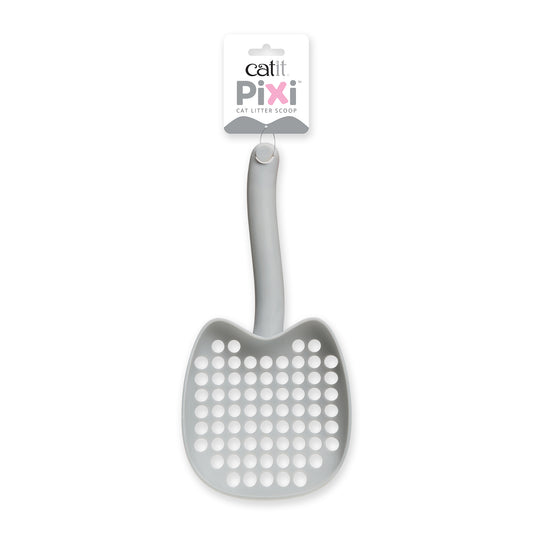 Pelle à litière PIXI, grise, 32 cm