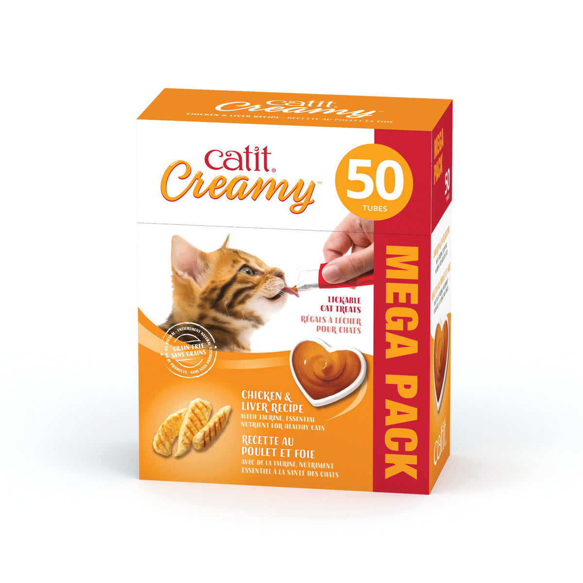 Gâteries crémeuses à lécher Creamy