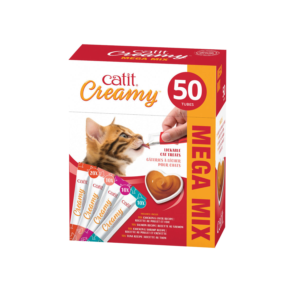 Gâteries crémeuses à lécher Creamy