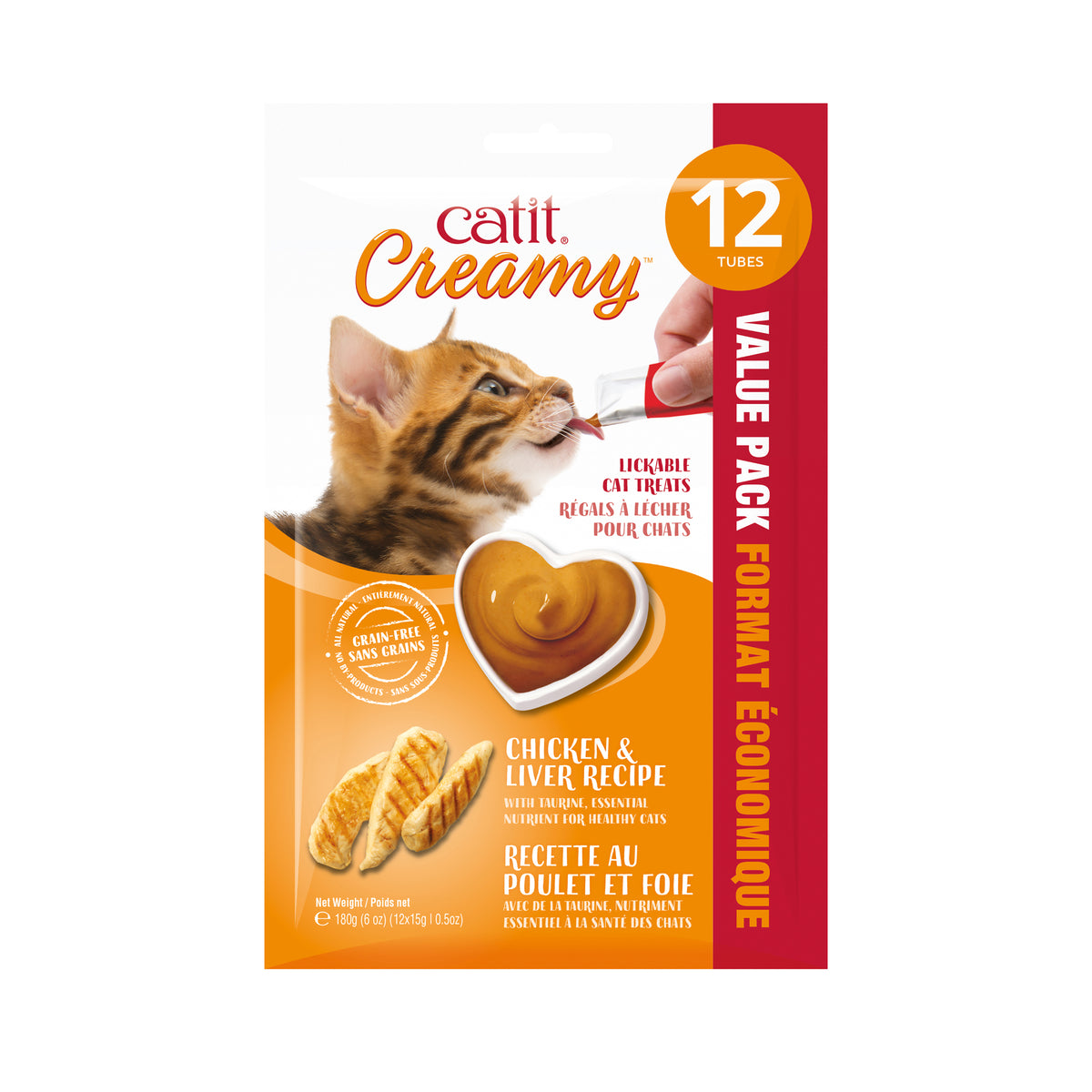 Gâteries crémeuses à lécher Creamy