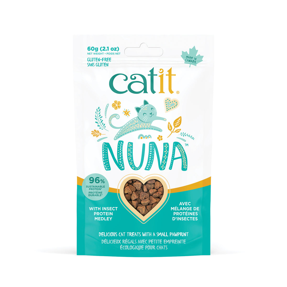 Régals Nuna aux protéines d'insectes 60 g