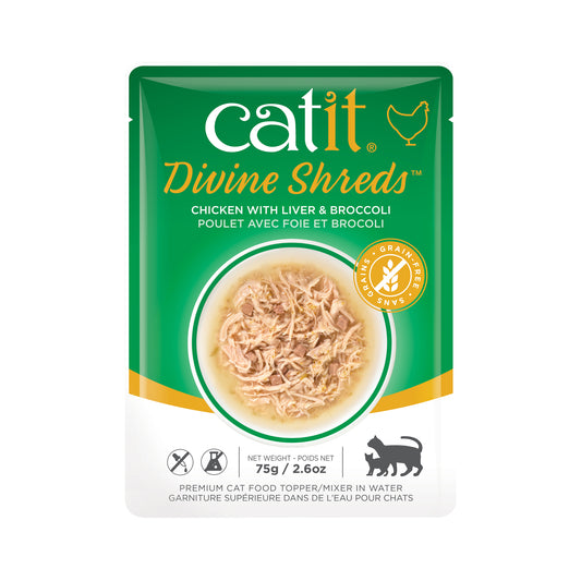 Garniture Divine Shreds pour chats 75 g