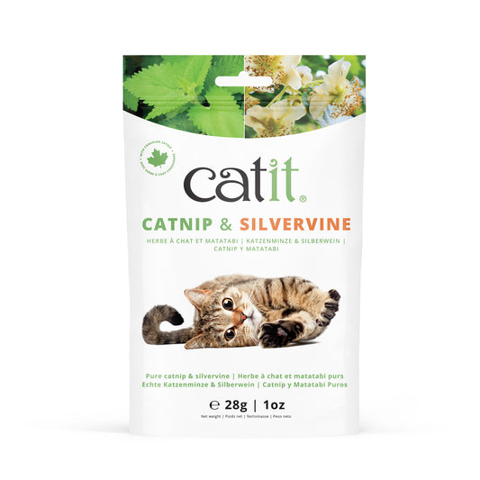 Mélange d'herbe à chat et de matatabi 28 g