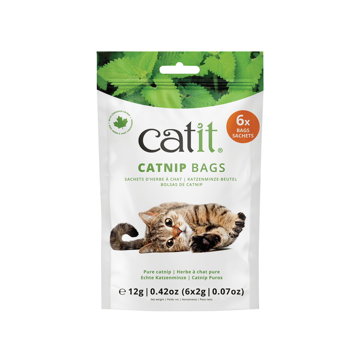 Sachets d'herbe à chat (paquet de 6)