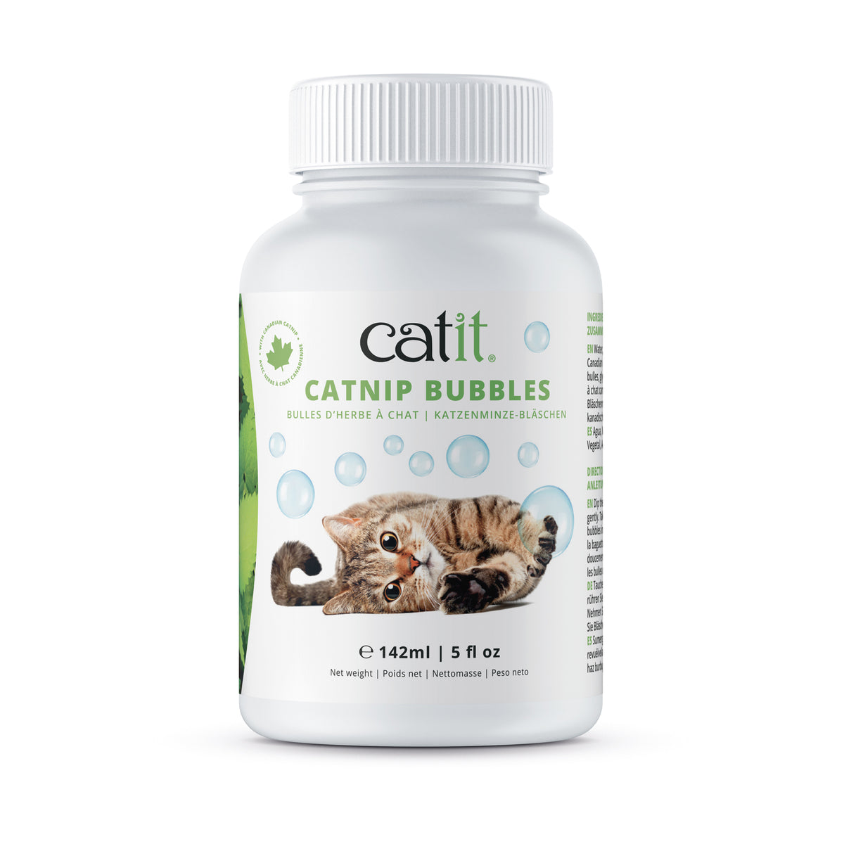 Bulles d'herbe à chat 142 ml